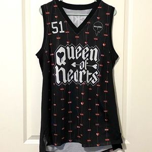 Blackmilk Queen of Hearts Shooter Dress L